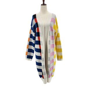 Lego X Target Brick Color Block Knit Striped Cardigan Sweater Womens XS